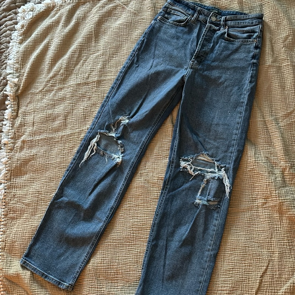 wild fable distressed high rise jeans